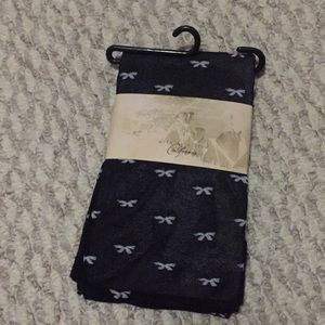 Women’s Stockings with a Bow Pattern